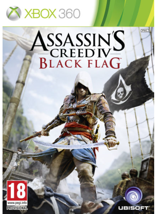 Assassin's Creed 4 (IV): Черный флаг (Black Flag) (Английская Версия) (Xbox 360)